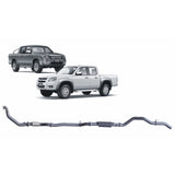 Redback Performance - Ford Ranger (01/2006 - 08/2011), Mazda BT-50 (11/2006 - 10/2011) Exhaust (Redback 4x4 Extreme Duty) "Pipe & Resonator"