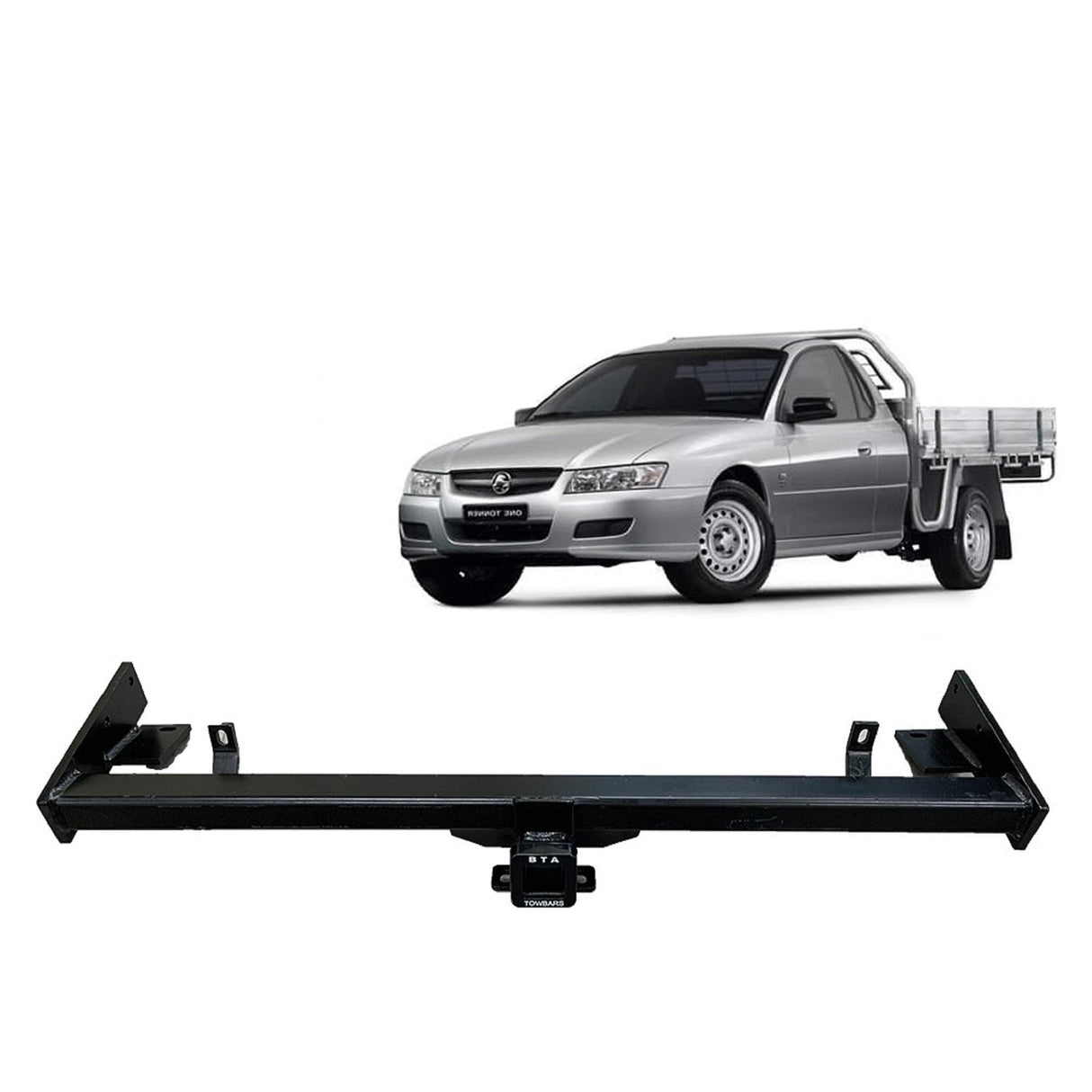 BTA | Heavy Duty Towbar | Holden Commodore One Tonner Tray 2003–2007 | Capacity 2100kg | HOL015H