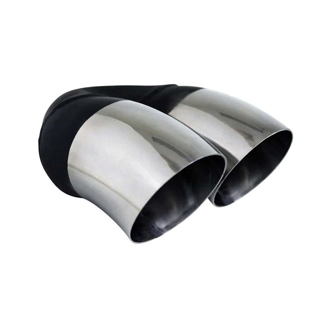 Y Piece Exhaust Tip - 2" Inch - 3" Inch (Expandable) 3" Inch (Out)