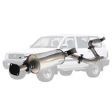 ESA | 2.5" Stainless Exhaust | Toyota Landcruiser 105 Series 98-06 | TY242-MOSS