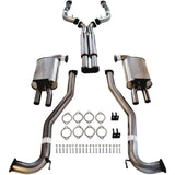 ESA | Twin 3" Stainless Catback Exhaust HDX Pipe | Holden Commodore VF HSV Gen-F | ST181-186HDX-3XPS