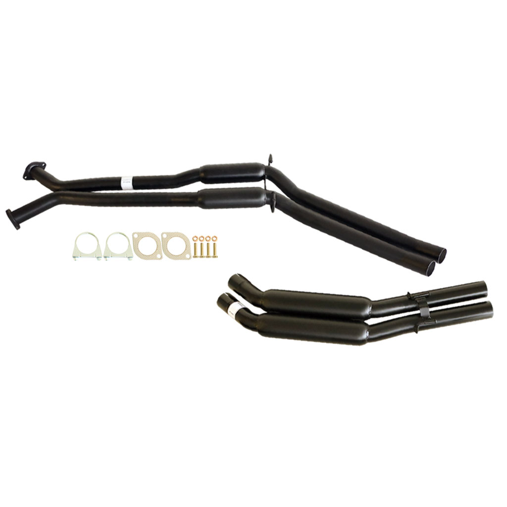 ESA | Twin 2.5" Catback Exhaust Dual Hotdogs | Holden Commodore VT VX VY VZ V8 & VZ V6 Ute/Wagon | ST133HD-134HD
