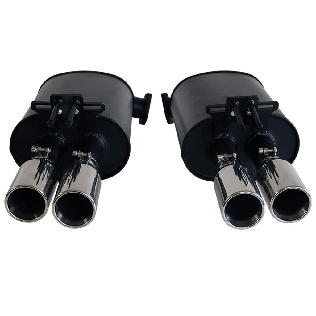 ESA - Holden Commodore VE, VF V6 V8 Sedan Wagon 3" Kit with 2 x Hotdog - X-pipe & 4 x SC Tips