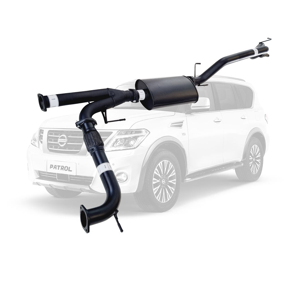 ESA 4X4 - Nissan Patrol Y61 GU 4.5L, 4.8L 1997-2012 SUV 2 1/2" Everflo Front Muffler