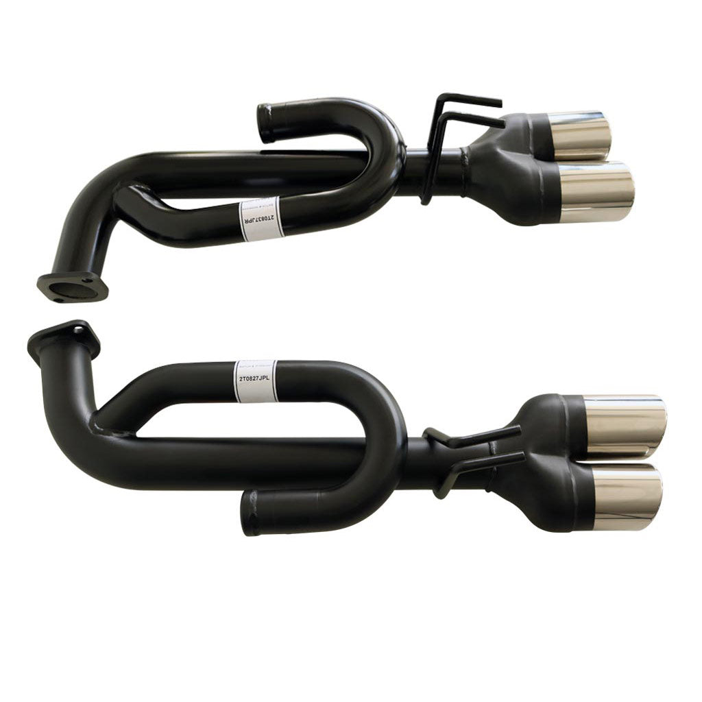 ESA | 2.5" Tailpipe J Pipes & 80mm Tips | Holden Commodore VE V6 V8 2006-2013 | 2T8237JPK