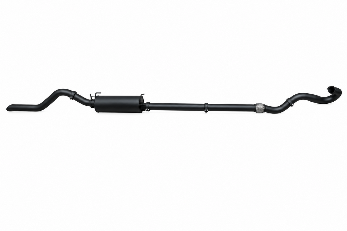 Manta Aluminised Steel 3in Turbo Back Exhaust No Cat Muffler GWM Cannon - MKGW0008