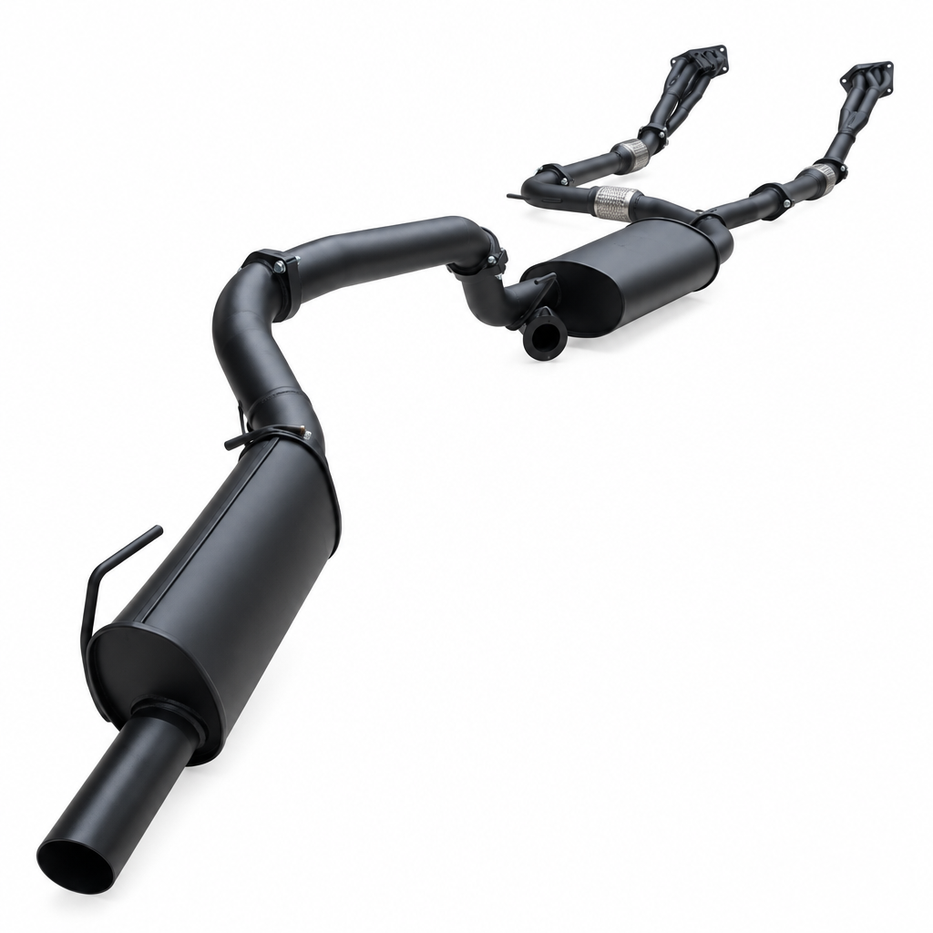 Manta 3in Full Exhaust System Nissan Patrol Y62 Warrior - MKNI0128