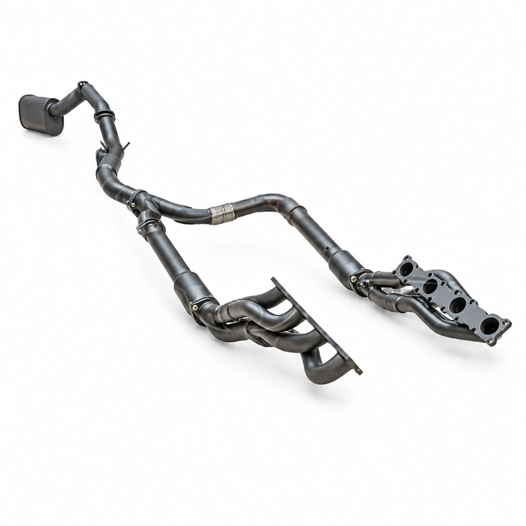 Manta Aluminised Steel 3in Full Exhaust Hotdog Nissan Patrol Y62 - MKNI0130