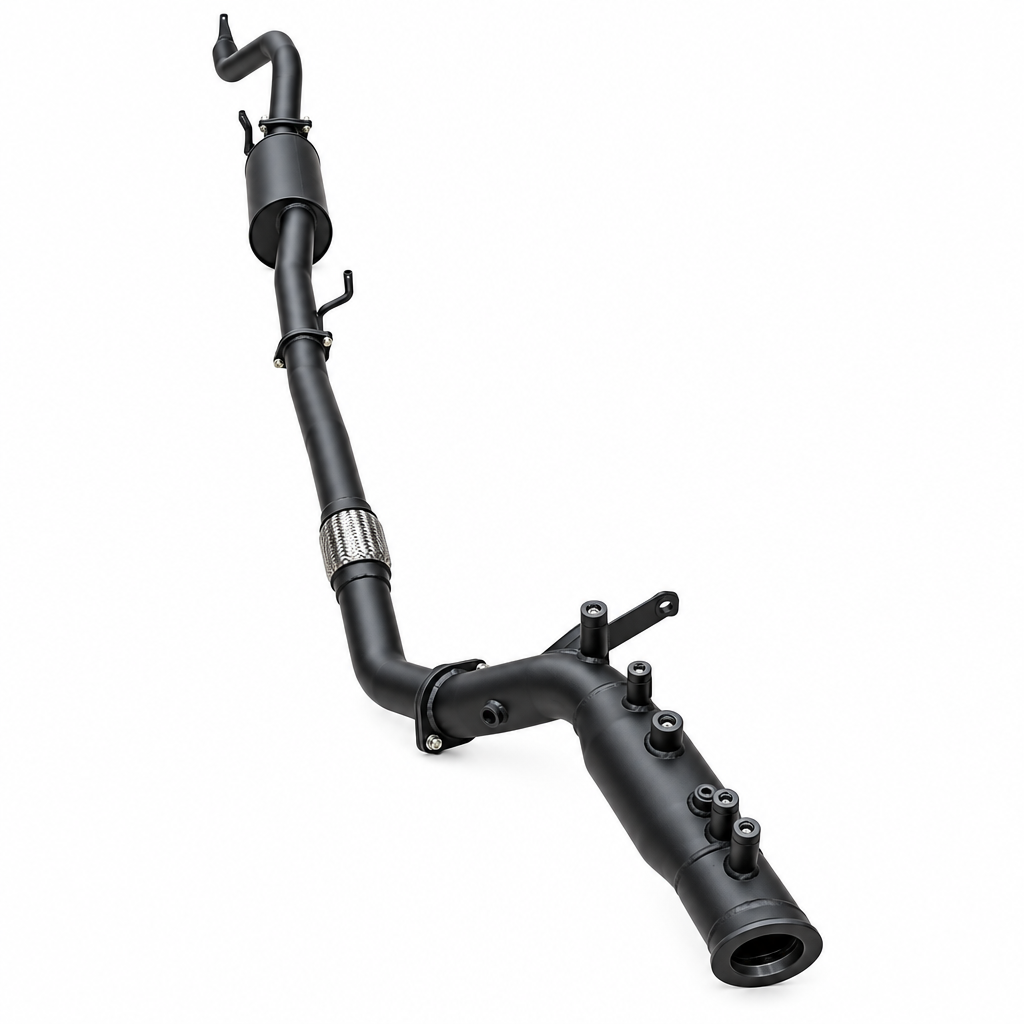 Manta 3in Turbo Back Exhaust Toyota Fortuner GUN156R - MKTY0211
