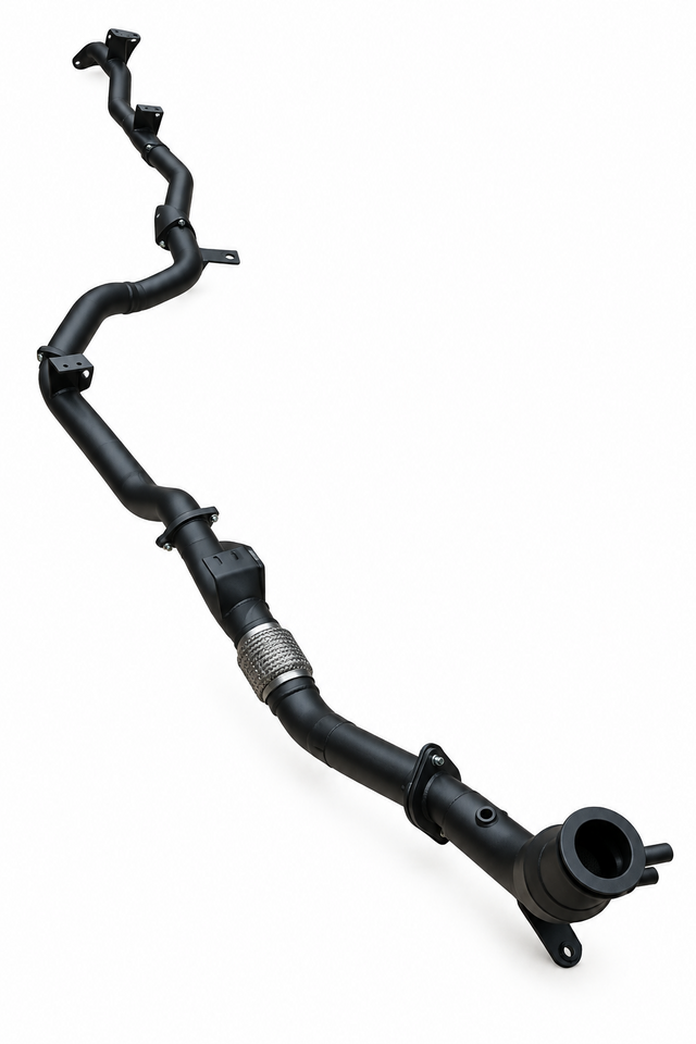 Manta 3in Turbo Back Exhaust Toyota Landcruiser GDJ79 - MKTY0402