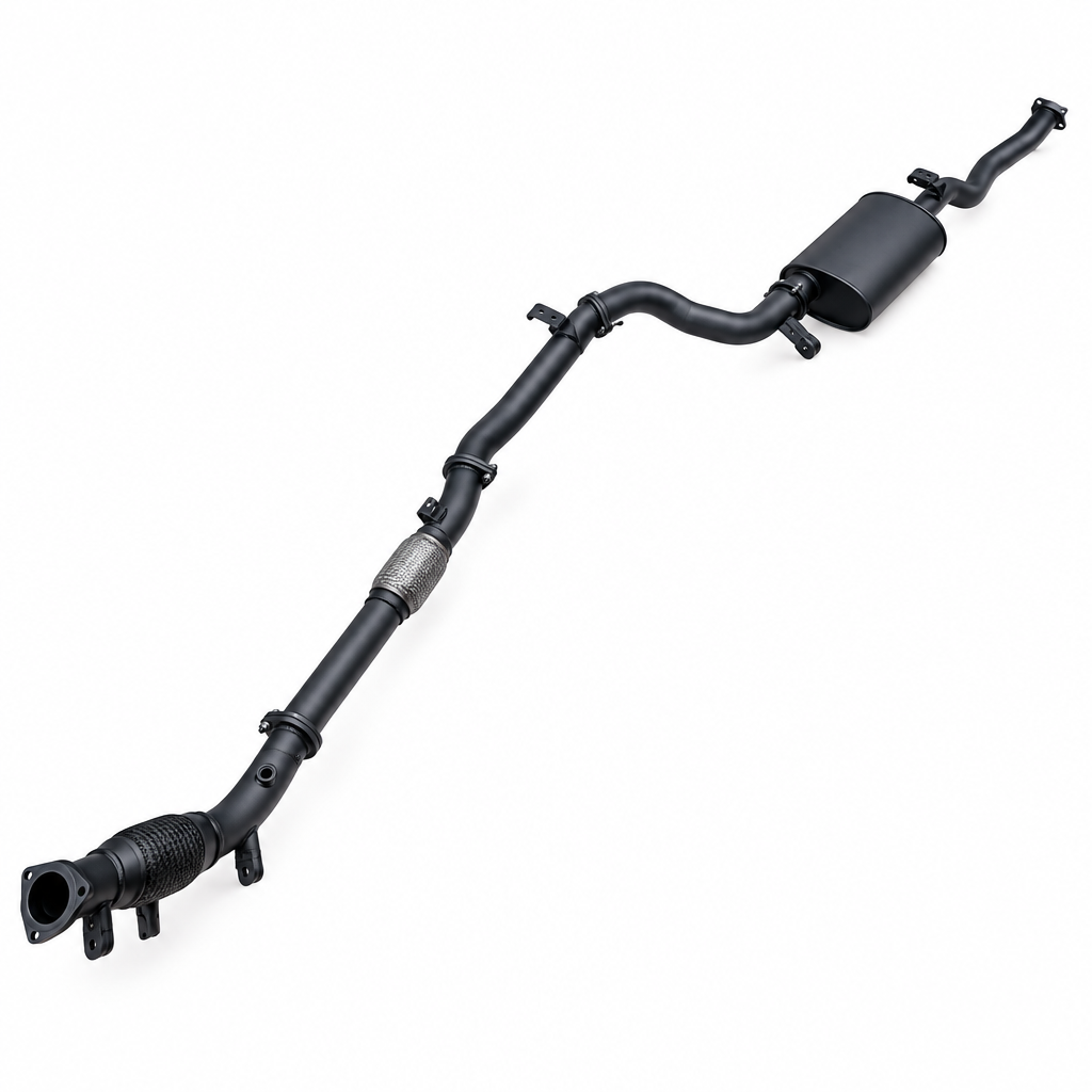 Manta 3in Turbo Back Exhaust Toyota Landcruiser GDJ79 2.8L Turbo Diesel Ute With Cat & Muffler (2023-2026) | MKTY0404