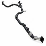 Manta Aluminised Steel 3in Dual Exit DPF Back Exhaust Landcruiser GDJ79 - MKTY0408