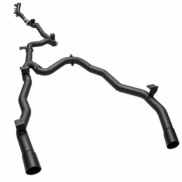 Manta 3in Dual Turbo Back Exhaust Toyota Landcruiser GDJ79 - MKTY0409