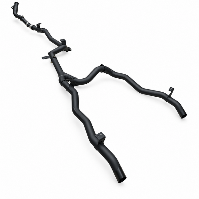 Manta 3in Dual Turbo Back Exhaust Toyota Landcruiser GDJ79 - MKTY0411