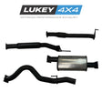 Lukey 4x4 3" DPF Back Exhaust System with Muffler for Isuzu D-MAX 2016-2020 - LKY-DMAX-DPF-PM