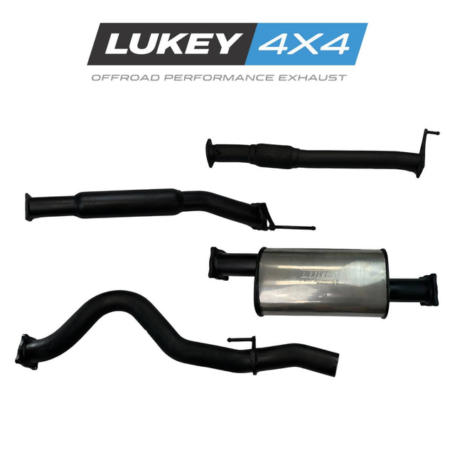 Lukey 4x4 3" DPF Back Exhaust System with Muffler for Isuzu D-MAX 2016-2020 - LKY-DMAX-DPF-PM