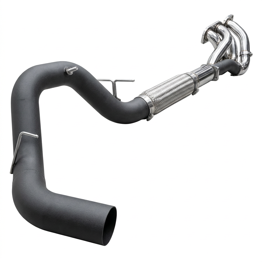 Manta 4in 5in Turbo Back Exhaust Silverado 2500 HD K2 - SSMKCH0033