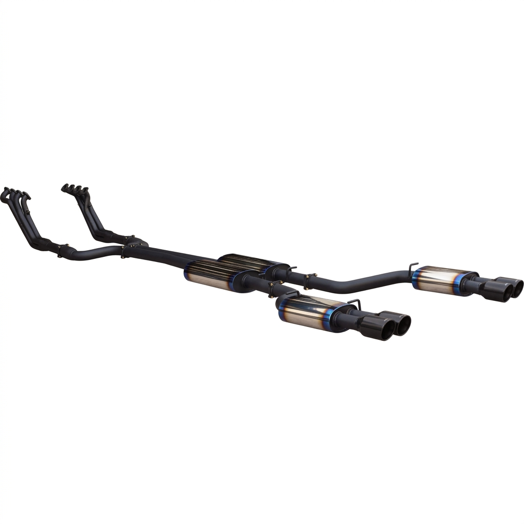 Manta Twin 3in Stainless Steel Performance Exhaust System Chrysler 300C - SSMKCH0038