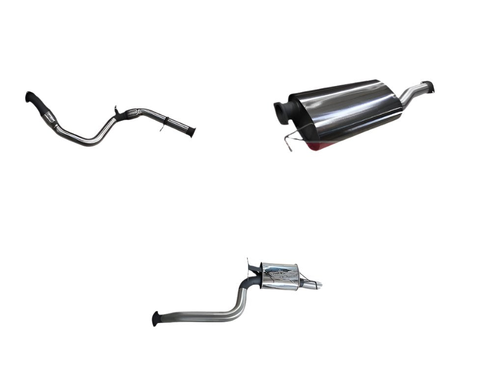 Manta - Ford Territory SUV SZ 2.7L V6 Turbo Diesel (2011-2016) - Full System - 3" Stainless Single Exhaust - with Cat - OE Style Exit