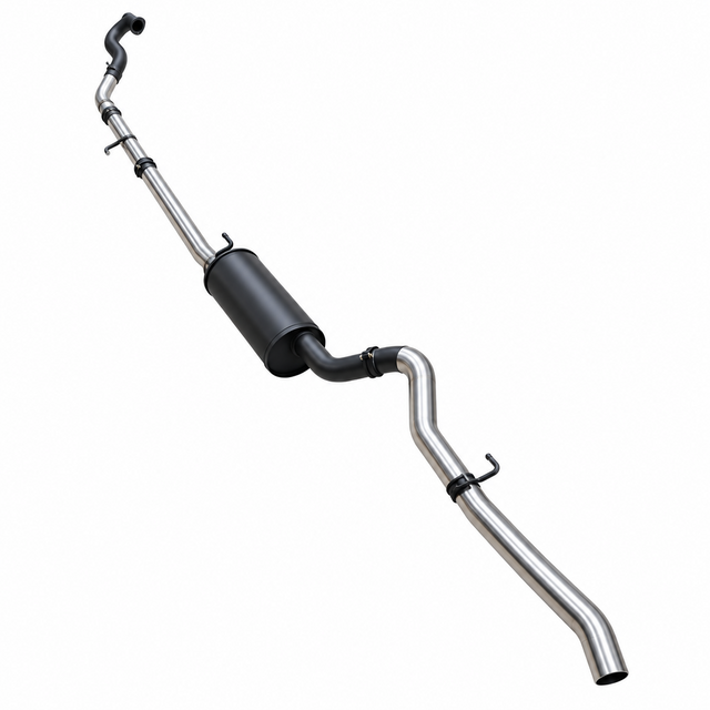 Manta 3in Turbo Back Exhaust System GWM Cannon Ute 2 0L TD - SSMKGW0005