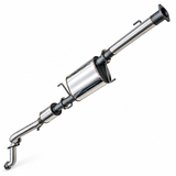Manta 3in Stainless Steel Cat Back Exhaust System GWM Cannon Alpha 2.0L Turbo Petrol Hybrid Ute Centre & Extended Rear Muffler Quiet (2025-2026) | SSMKGW0011