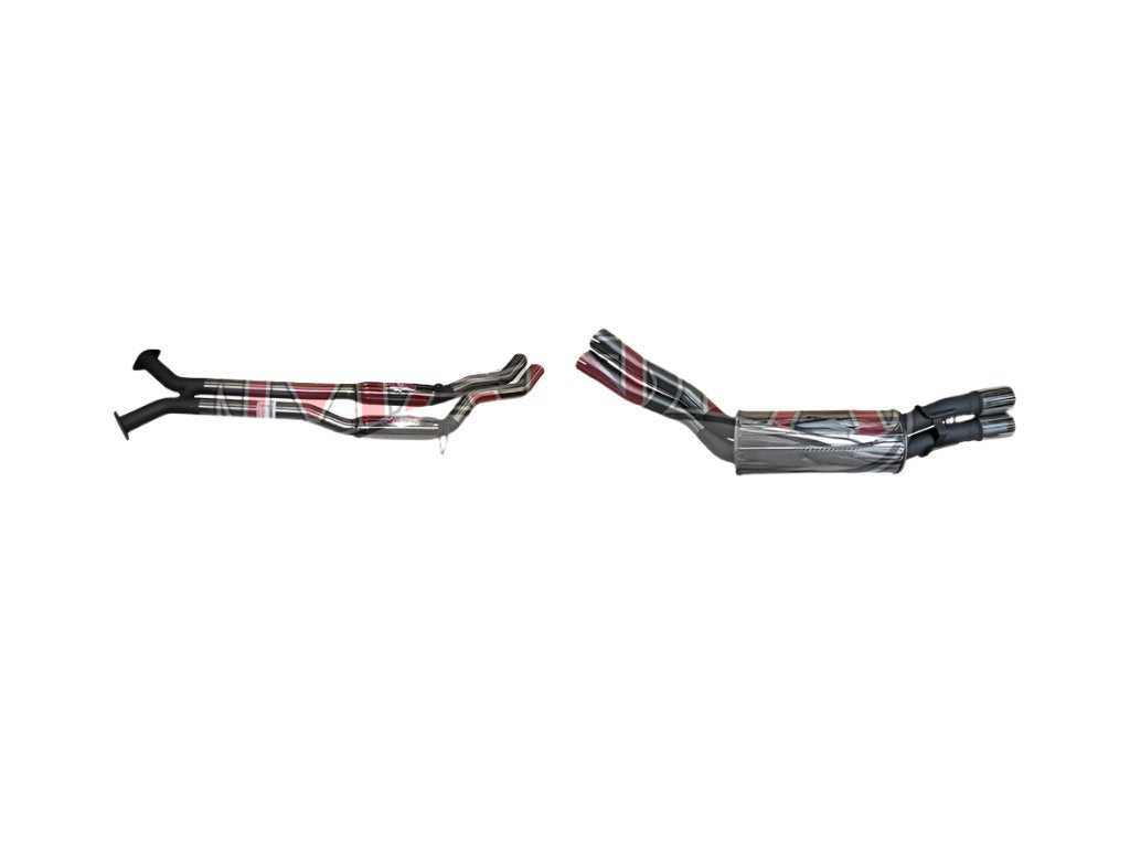 Manta - Holden Commodore Ute (2000-2007) VU, VY, VZ 5.7L & 6.0L 2.5in Dual Catback Hotdog/Muffler