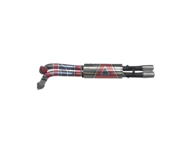 Manta | Twin 2.5″ Cat Back Exhaust System with Hotdog/Muffler | Holden Commodore VZ 6.0L V8 Ute 2006