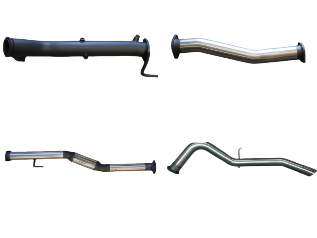 Manta - Mercedes X-Class 2.3L 3in Turbo Back Exhaust System without Cat, with Hotdog