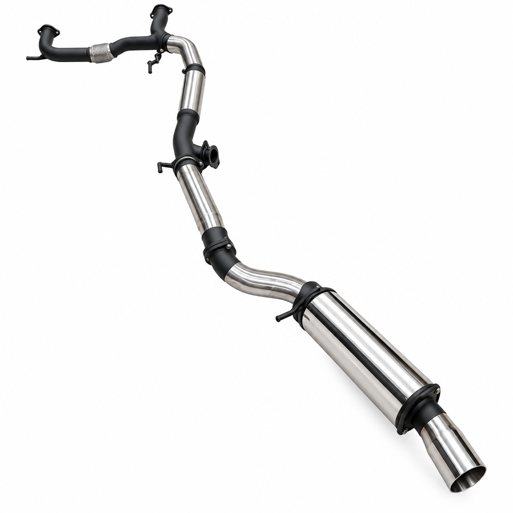 Manta 3in Cat Back Exhaust Nissan Patrol Y62 Warrior V8 - SSMKNI0126