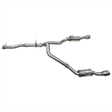Manta Stainless Steel Exhaust No Centre Muffler Rear Mufflers 5in Chrome Tips RAM 1500 - SSMKRA0025