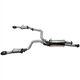 Manta RAM 1500 DT Series 3 0L Hurricane HO Dual Cat Back Exhaust - SSMKRA0028
