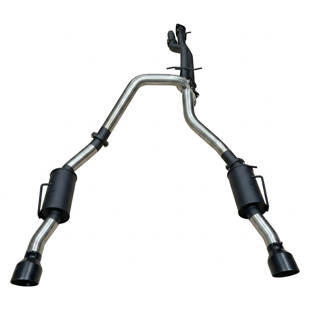Manta 3in Cat Back Exhaust RAM DT 1500 3 0L HO Hurricane - SSMKRA0030