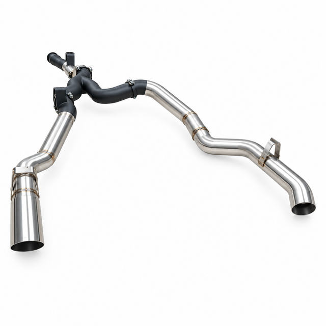 Manta 4in Dual DPF Back Exhaust Landcruiser VDJ79 V8 Ute - SSMKTY0220