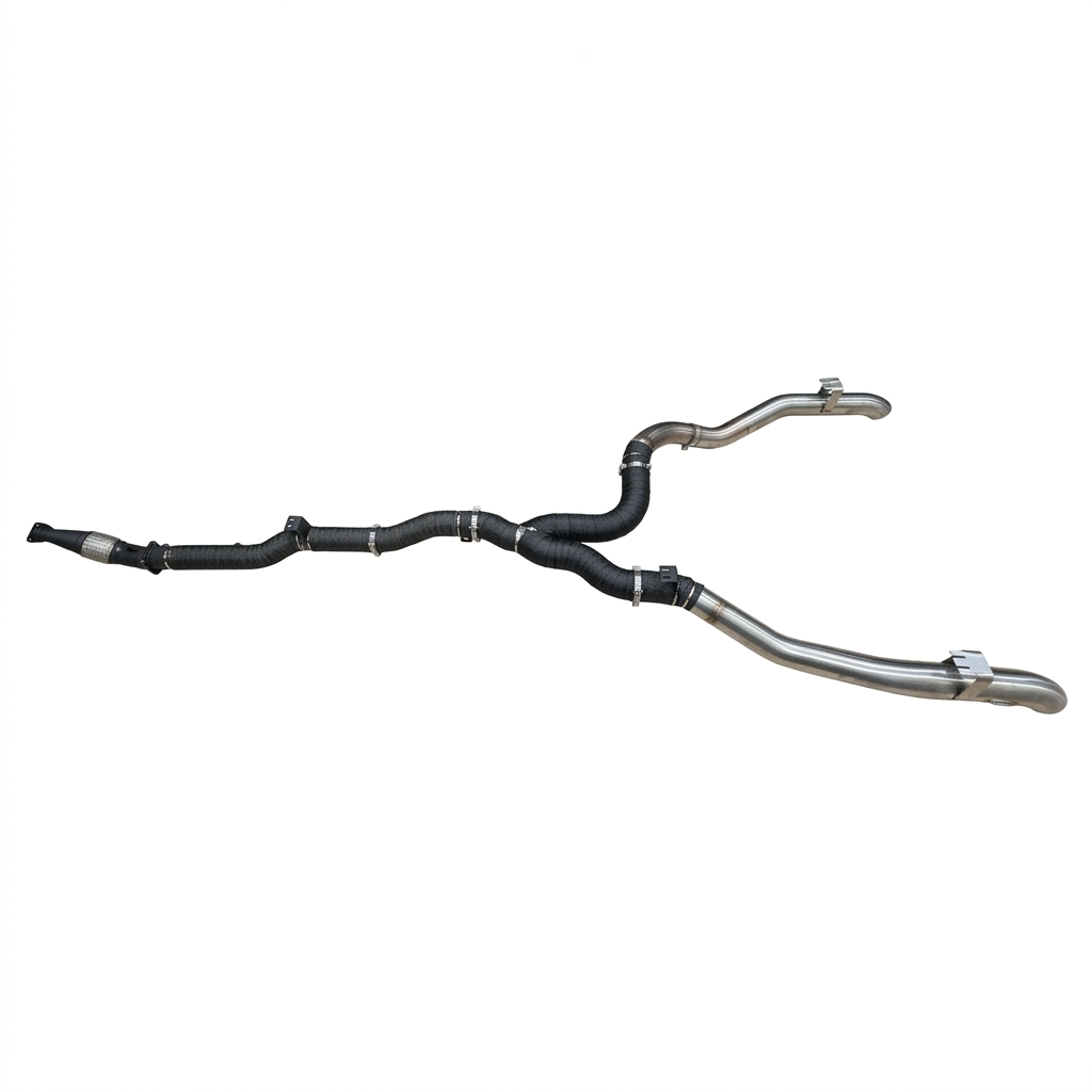 Manta Stainless Steel Exhaust No Cat No Muffler Exit LR Landcruiser VDJ79 - SSMKTY0224