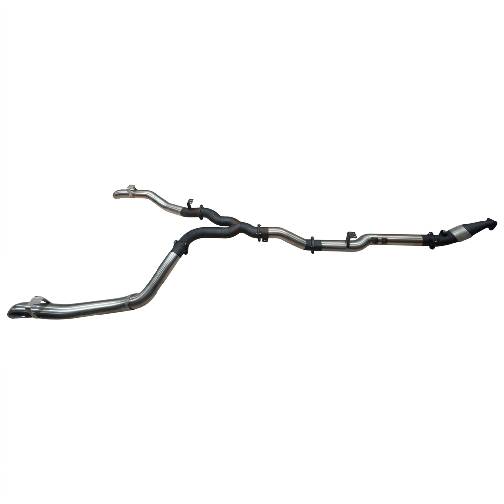 Manta Toyota Landcruiser 79 Series 4 5L V8 TD Straight Pipe Dual Exhaust - SSMKTY0224