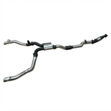 Manta Stainless Steel Exhaust Cat Muffler Exit LR Landcruiser VDJ79 Dual Cab - SSMKTY0225