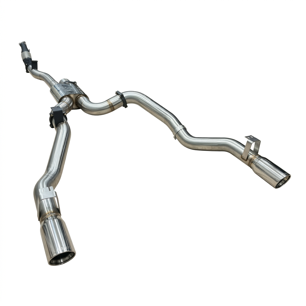 Manta 4in Dual Turbo Back Exhaust Toyota Landcruiser VDJ79 V8 - SSMKTY0225