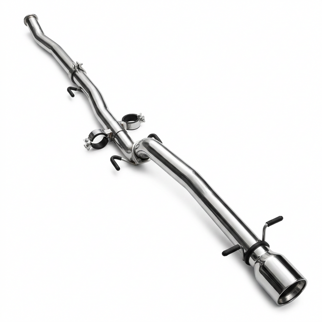 Manta 4in DPF Back Exhaust Toyota Hilux 2 8L 2 4L TD - SSMKTY0230