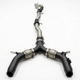 Manta Toyota Hilux GUN126R 2 8L Straight Pipe Turbo Back Exhaust - SSMKTY0234