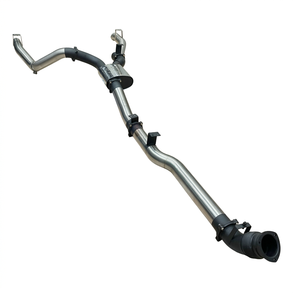 Manta Toyota Landcruiser VDJ79 4 5L V8 Dual Exit Exhaust No Cat - SSMKTY0341