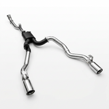 Manta 4in Dual Turbo Back Exhaust Toyota Landcruiser VDJ79 V8 - SSMKTY0341