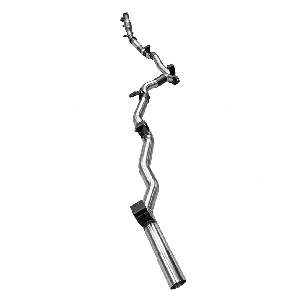 Manta 3in Turbo Back Exhaust Toyota Landcruiser GDJ79 Ute 2 8L - SSMKTY0405