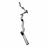 Manta 3in Turbo Back Exhaust Toyota Landcruiser GDJ79 Ute 2 8L - SSMKTY0405