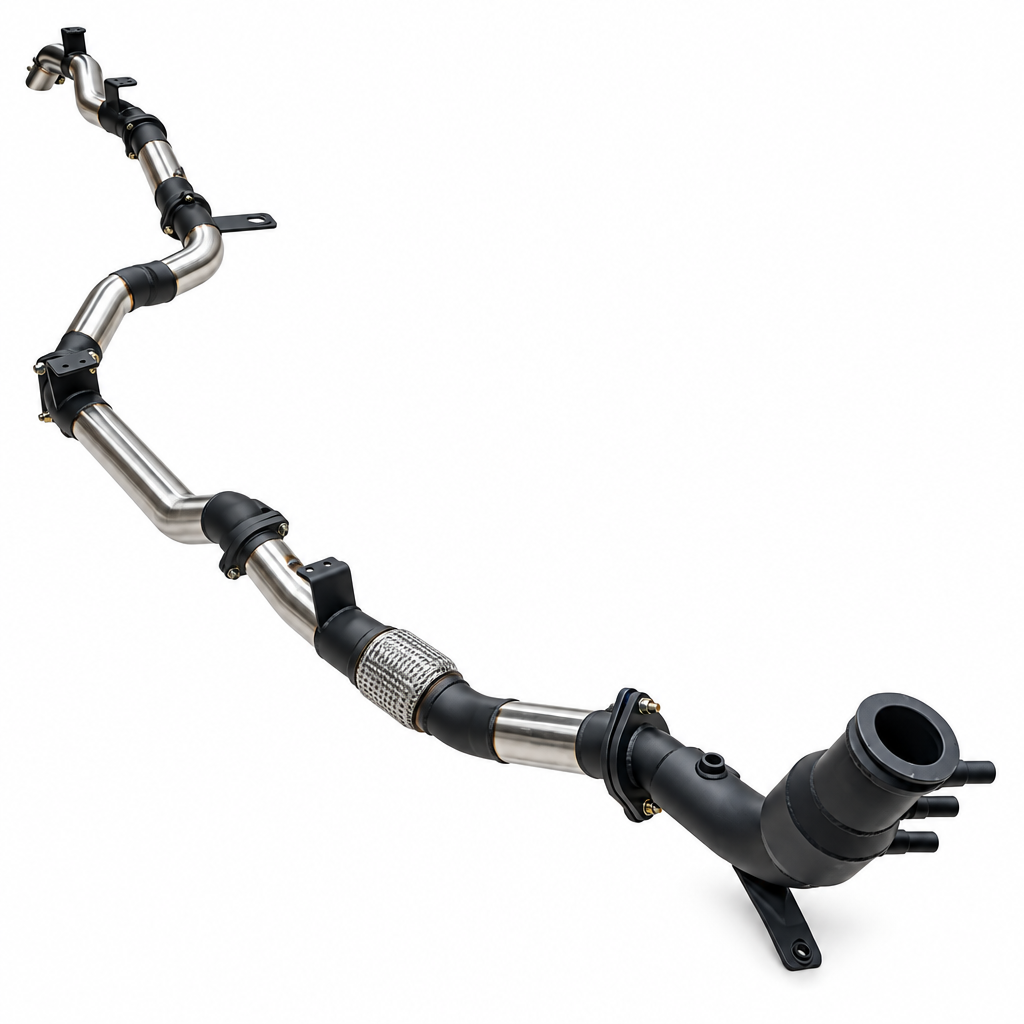 Manta 3in Single Stainless Steel Exhaust Landcruiser 79 Series - SSMKTY0403