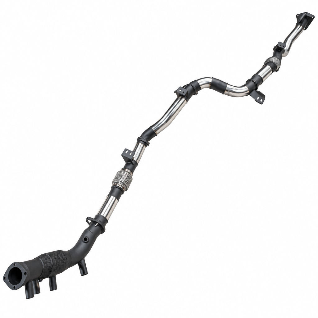 Manta 3in Turbo Back Exhaust Toyota Landcruiser GDJ79 Ute 2 8L - SSMKTY0403