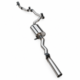 Manta 3in Single Stainless Steel Exhaust Landcruiser 79 Series - SSMKTY0404