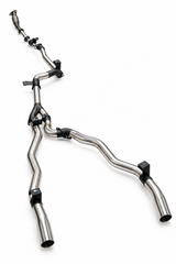 Manta 3in Dual Turbo Back Exhaust Toyota Landcruiser GDJ79 Ute 2 8L - SSMKTY0409