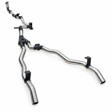 Manta Stainless Steel Dual Turbo Back Exhaust Cat Hotdog Landcruiser GDJ79 - SSMKTY0410