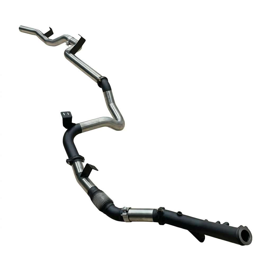 Manta 3in Turbo Back Exhaust Toyota Landcruiser GDJ76 2 8L TD - SSMKTY0415