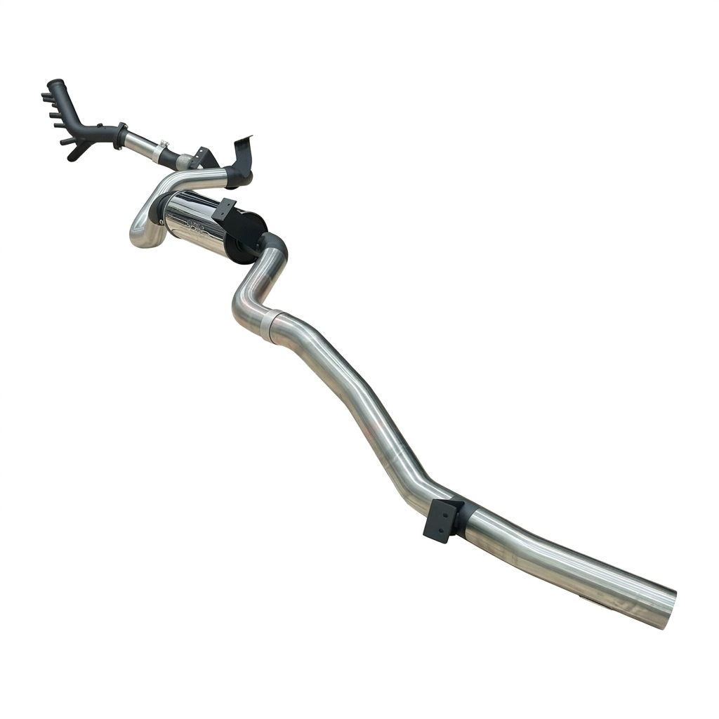 Manta 3in Turbo Back Exhaust Toyota Landcruiser GDJ76 2 8L TD - SSMKTY0417